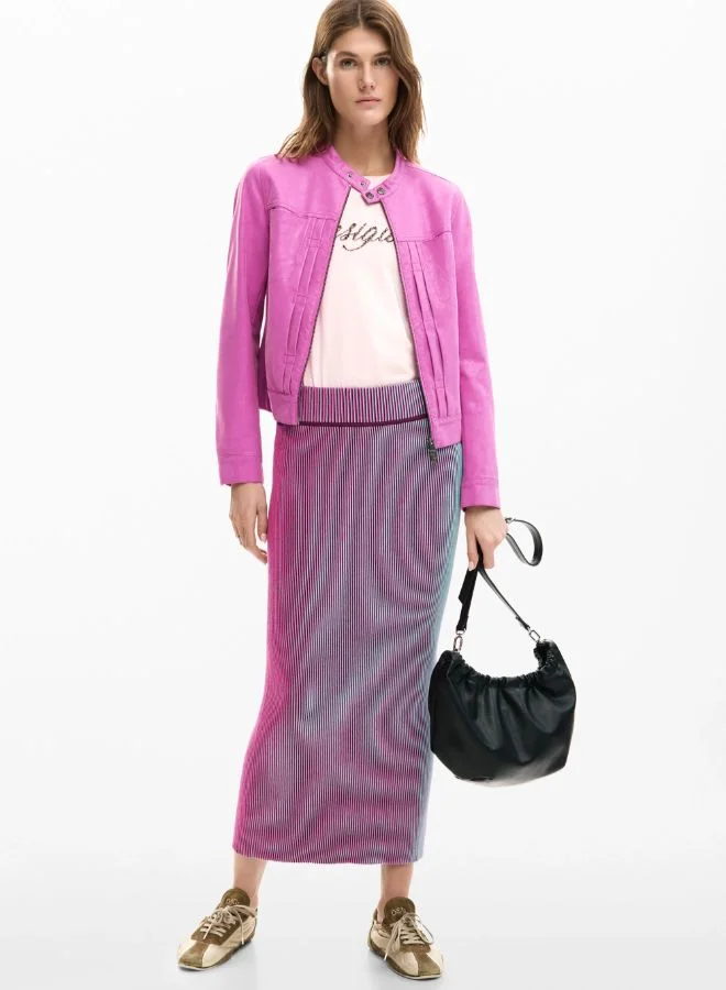 ديسيجوال تأثير الجلد الصناعي المعطف